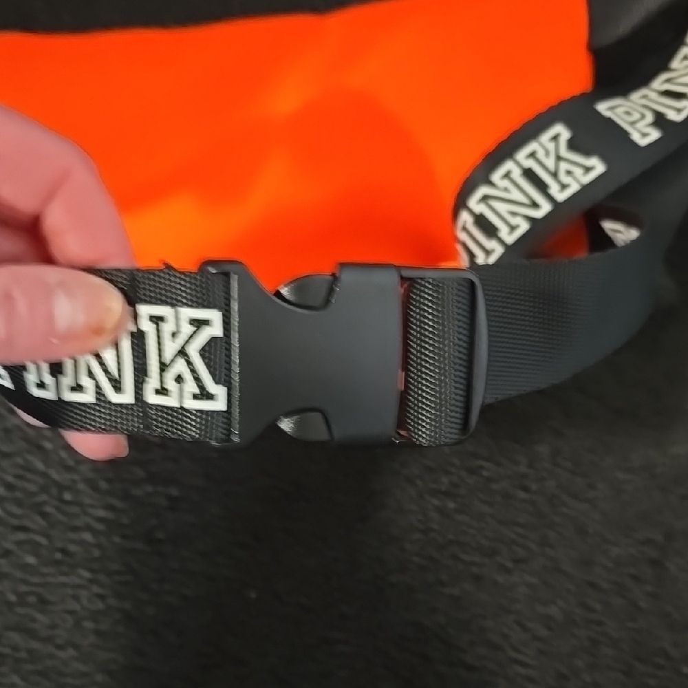 PINK Victoria's Secret Orange Waist Bag - Picture 7 of 9